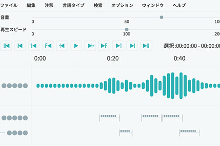 ELANアノテーション代行